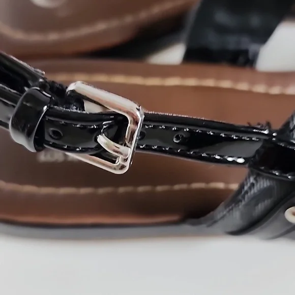 GBG LOS ANGELES Stylish Black/Gray  and Brown Women's Sandals - Picture 7 of 9